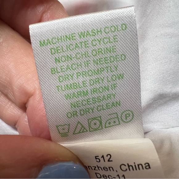 Lilly Pulitzer Felicity Dress Resort White Lady Like Stripe Size 10 - Picture 6 of 16